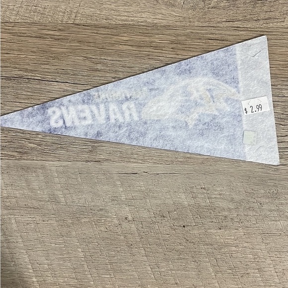 💟 5 for $25 💟 NFL Baltimore Ravens Mini Pennant Flag - Picture 3 of 4